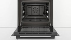 HIJ517YB0R-Serie | 6 Buhar eklenti işlevine sahip ankaser fırın 60 x 60 cm Siyah