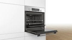 HIJ517YS0R-Serie | 6 Buhar eklenti işlevine sahip ankaser fırın 60 x 60 cm Paslanmaz çelik