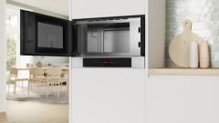 BFL7221W1-Series -8 Ankastre Mikrodalga Beyaz dokunmatik ekran