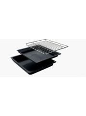 HJA737BR0-Serie 4 Ankastre Fırın 60 x 60 cm Silver-EcoClean-Direct 76 lt-7 prg