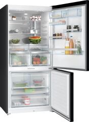 KGP86AXB0N-Serie 8 Alttan Donduruculu Buzdolabı 186 x 86 cm siyah- inoks