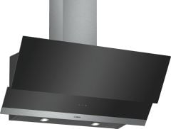 Serie | 2 Duvar Tipi Davlumbaz 90 cm clear glass black printed