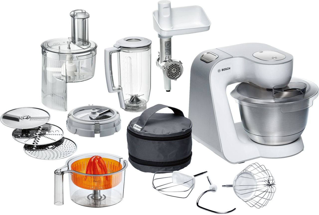 Mutfak Robotu MUM5 900 W Beyaz, Gümüş