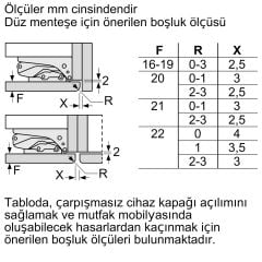 KIS87AF30U-Serie | 6 Alttan Donduruculu Ankastre Buzdolabı 272 LT. Kombi-LowFrost