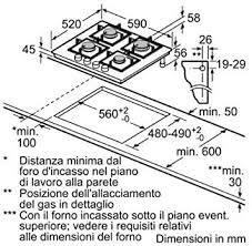 PPP6A6B10-Serie | 6 Gazlı Ocak 60 cm siyah