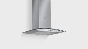 Serie | 4 duvar tipi davlumbaz 60 cm şeffaf cam