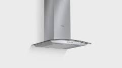 Serie | 4 duvar tipi davlumbaz 60 cm şeffaf cam