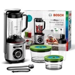MMBV625M - Vakumlu blenderVitaMaxx 1000 W Gümüş