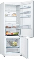 KGN56XW30U-Serie | 4 Alttan Donduruculu Buzdolabı 193 x 70 cm Beyaz NET 505 LT