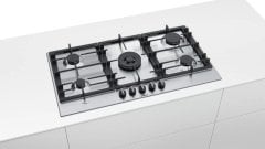 PCR9A5B90M-Serie | 6 gazlı ocak90 cm Paslanmaz çelik