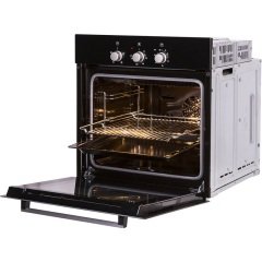 HBN211S4-Serie | 2  Siyah turbo Ankastre Fırın 60 x 60 cm - 66 lt. 4 proğram