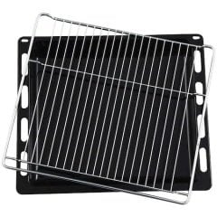 HBN211S4-Serie | 2  Siyah turbo Ankastre Fırın 60 x 60 cm - 66 lt. 4 proğram