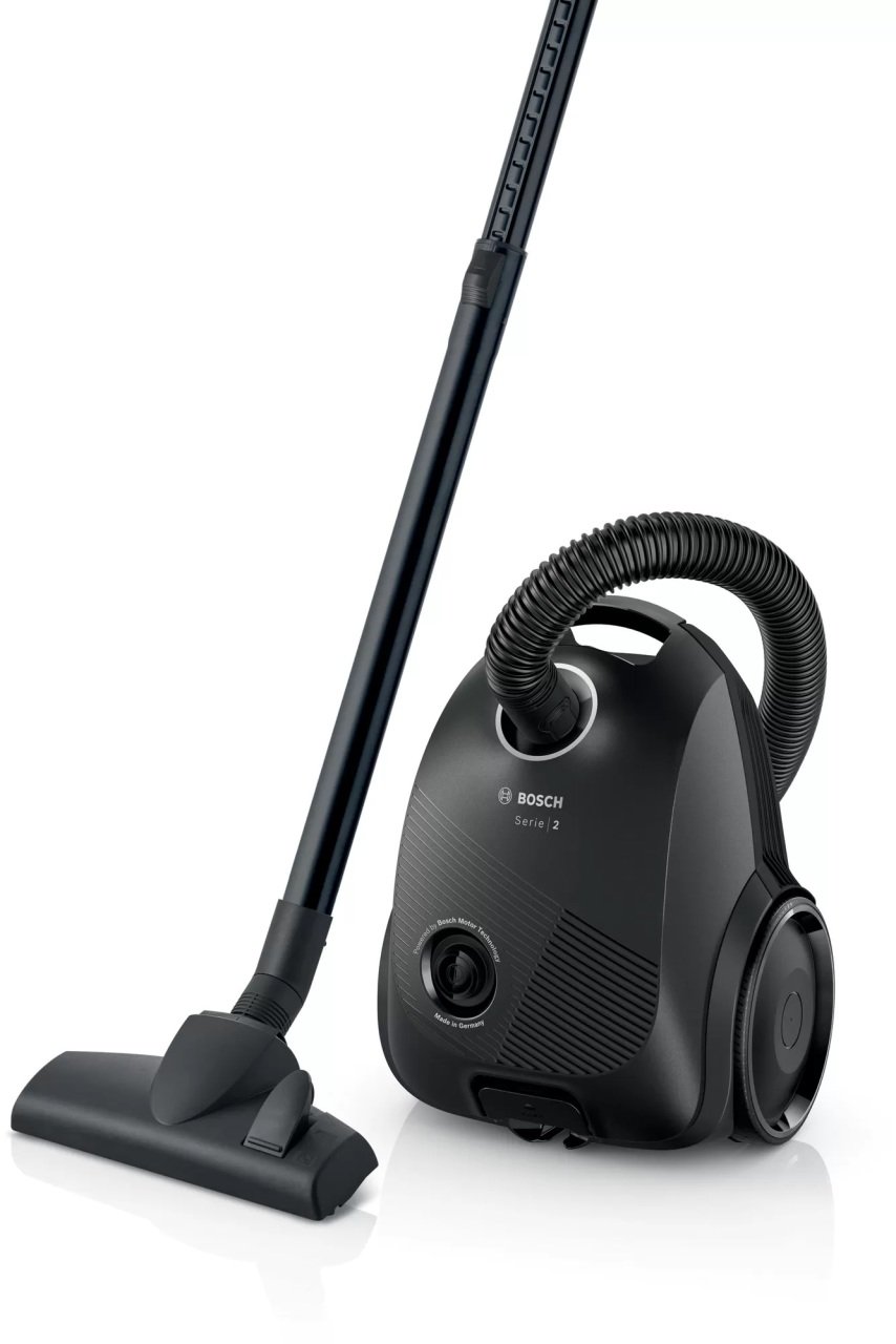 BGBS2LB1-Seri | 2 Elektrikli süpürge-torbalı-600w Siyah
