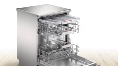 SMS4HMB62T-Serie | 4 Solo Bulaşık Makinesi 60 cm Siyah- 3 Çekmece -6 proğram-Home Connect
