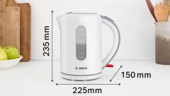 TWK7601-Su ısıtıcısı1.7 l Beyaz