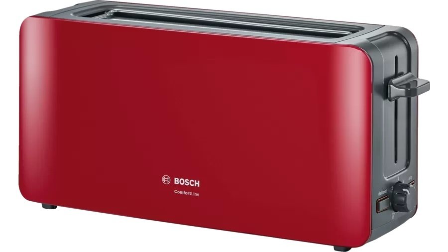 TAT6A004-Uzun yuvalı ekmek kızartma makinesi ComfortLine Kırmızı