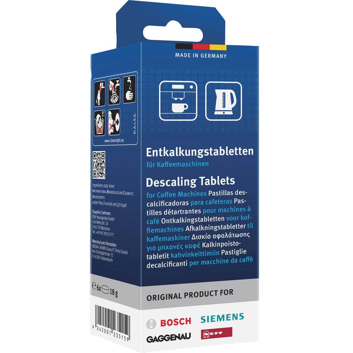 311864-KAHVE MAKİNESİ KREÇ ARINDIRICI TABLET