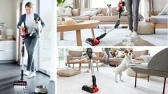 BCS711PET-Şarjı Süpürge Unlimited 7 ProAnimal Kırmızı