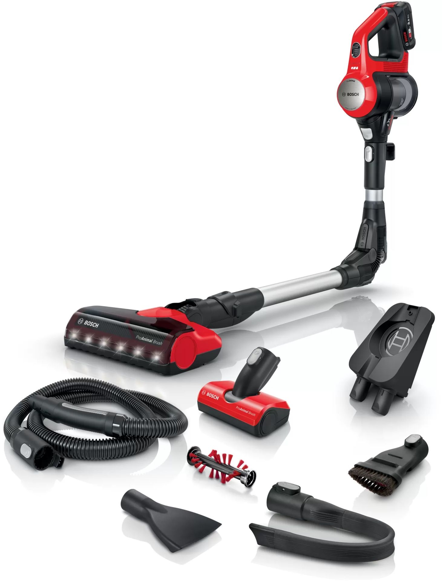 BCS711PET-Şarjı Süpürge Unlimited 7 ProAnimal Kırmızı
