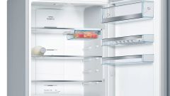 KGN56LB31U-Serie 6 Alttan Donduruculu Buzdolabı 193 x 70 cm Siyah cam