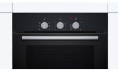 HBF011BA0Q-Serie | 2  Siyah turbo Ankastre Fırın 60 x 60 cm - 66 lt. 4 proğram