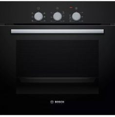 HBF011BA0Q-Serie | 2  Siyah turbo Ankastre Fırın 60 x 60 cm - 66 lt. 4 proğram