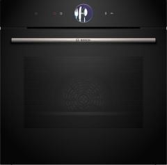 HBG7361B1-Serie 8 ankastre Fırın 60 x 60 cm Siyah-wifi-ecocling
