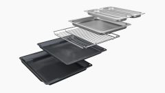 HSG7361B1-Serie 8 Buhar fonksiyonlu ankastre Fırın 60 x 60 cm Siyah-wifi-ecocling