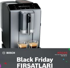 TIE20504-Seri 2 - Tam otomatik kahve makinesi VeroCafe Diamond titanyum metalik