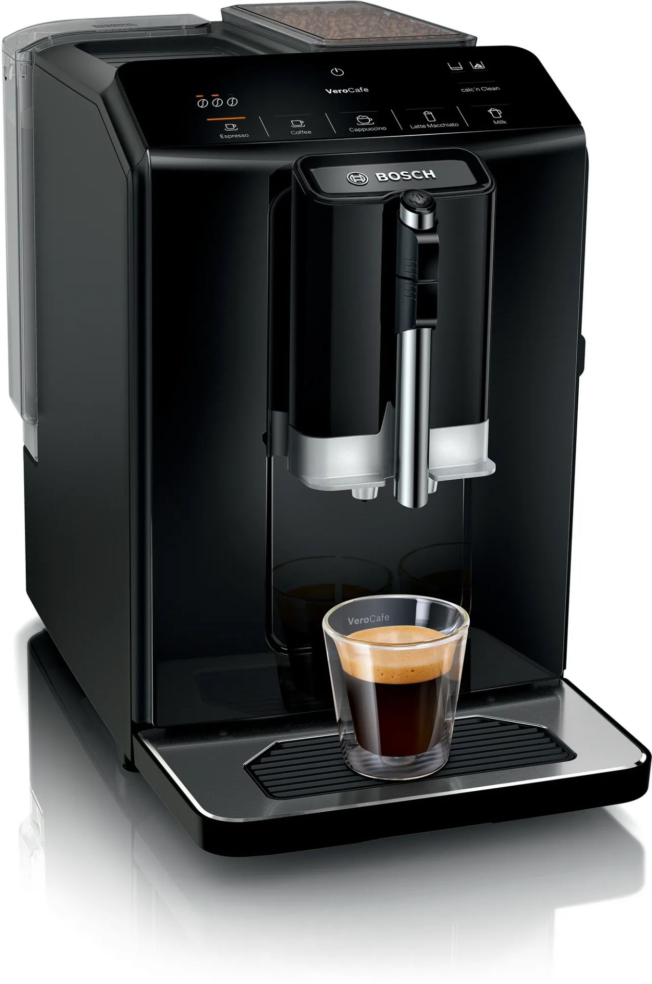 TIE20119-Serie 2 - Tam Otomatik Kahve Makinesi VeroCafe Piyano siyah