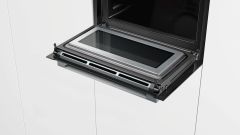 CMG636BB1-Seri 8 Mikrodalga fonksiyonlu ankastre kompakt fırın 60 x 45 cm Siyah