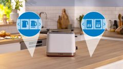 TAT4M221-Kompakt ekmek kızartma makinesi MyMoment Beyaz 950W