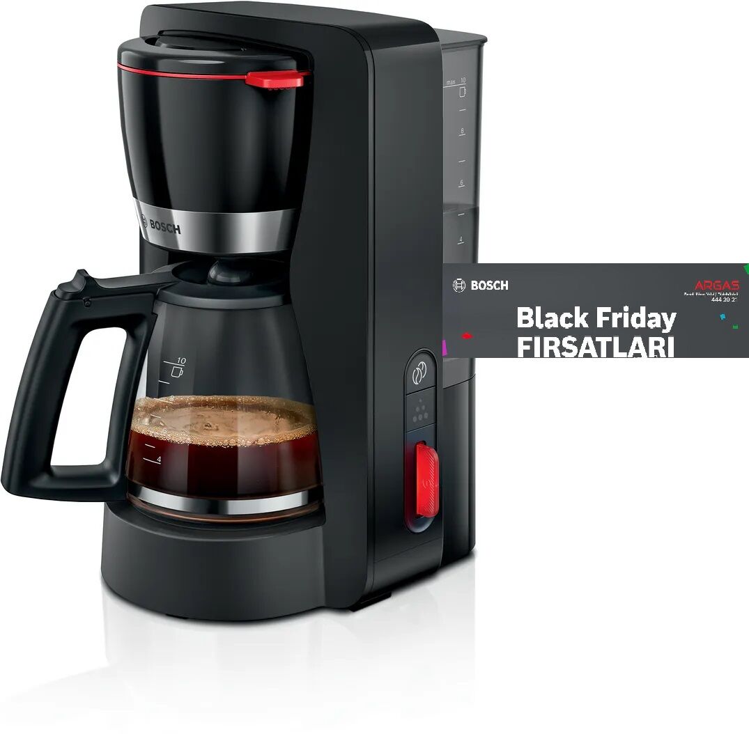 TKA4M233-Bosch Filtre kahve makinesi MyMoment Siyah 1200w 1.4 lt