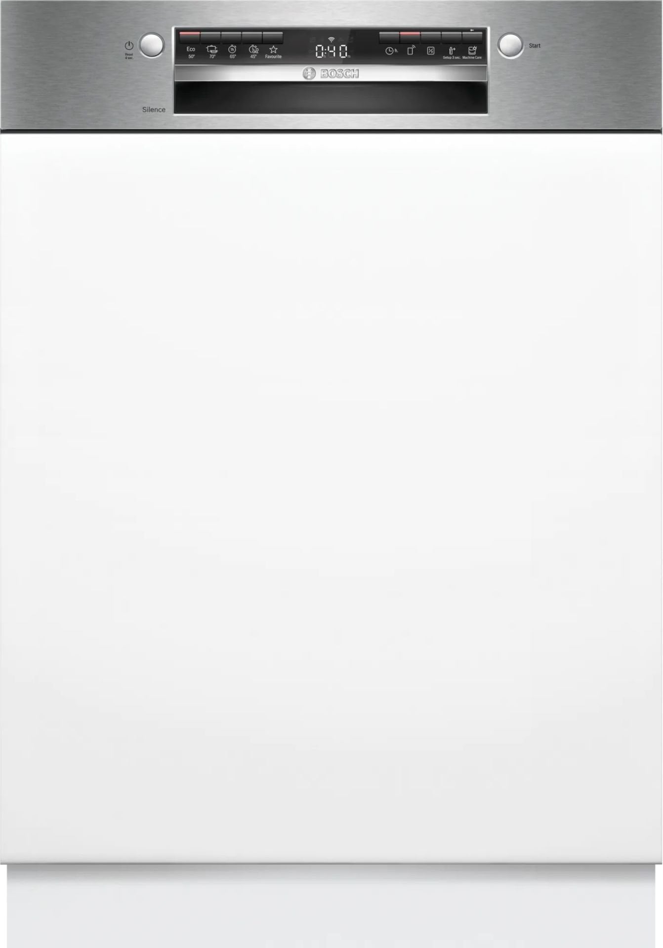 SMI4IKS50T-Seri | 4 Yarı Ankastre bulaşık makinesi 5 proğram-wifi-paslanmaz çelik