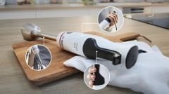 MSM4W421-Seri 4 El blenderi ErgoMaster 800 W Beyaz, Siyah gri