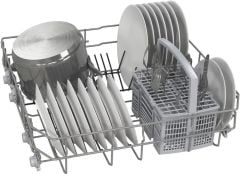 SMS4IKI51Q-Seri 4- bulaşık makinesi 60 cm gümüş inox-Home Connect