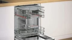 SMI4IMS62T-Serie 6 Yarı Ankastre Bulaşık Makinesi 60 cm Paslanmaz çelik-3 çekmece wifi