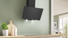 DWK64PJ60T-Serie 2 Duvar Tipi Davlumbaz 60 cm Siyah Cam