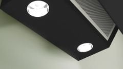 DWK64PJ60T-Serie 2 Duvar Tipi Davlumbaz 60 cm Siyah Cam