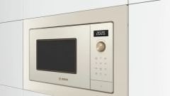 BEL653MP3-Seri 2 ankastre mikrodalga fırın 59 x 38 cm NeoClassic, İnci beyazı