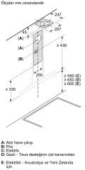 DWB66DM50-Serie 4 Duvar Tipi Davlumbaz 60 cm Paslanmaz çelik