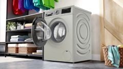 WGA2440XME-Seri 4 çamaşır makinesi,  9 kg 1400 devir, Gümüş inox A+++