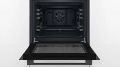 HBF512BB1T-Serie 2 Ankastre Fırın 60 x 60 cm Siyah-3D Turbo-7 Proğram