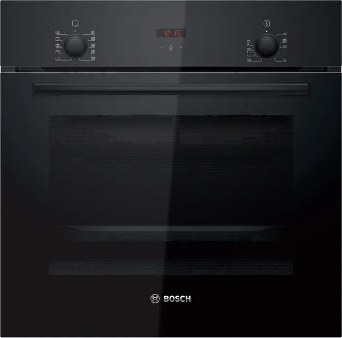 HBF512BB1T-Serie 2 Ankastre Fırın 60 x 60 cm Siyah-3D Turbo-7 Proğram