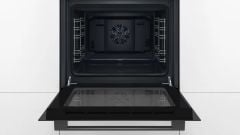 HBF512BS1T-Serie 2 Ankastre Fırın 60 x 60 cm Silver-3D Turbo-7 Proğram