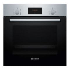 HBF512BS1T-Serie 2 Ankastre Fırın 60 x 60 cm Silver-3D Turbo-7 Proğram