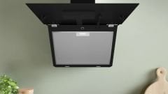 DWK66PJ60T-Serie | 4  Duvar Tipi Davlumbaz 60 cm Siyah Cam