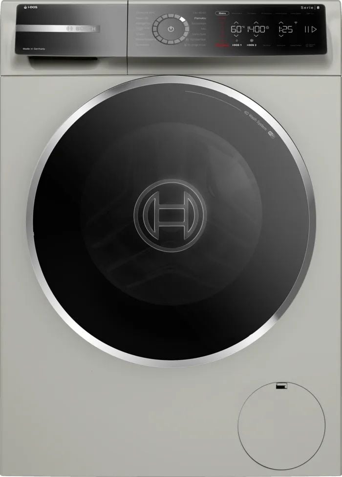 WGB254ASTR-Serie | 8 Çamaşır Makinesi 10 kg 1400 dev./dak., silver A+++© İ-DOS+Home Connect2