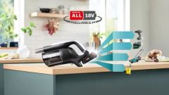 BCS1041WAC-BOSCH Şarjlı Süpürge Unlimited 10 Beyaz