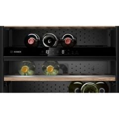 KWK16ABGB-BOSCH-Şarap soğutucu 44 Şişe -5 raf-(sıcaklık aralığı, 5ºC - 20ºC)